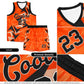 Custom Gold Side Pattern Sports Uniform Basketball Jersey Limited