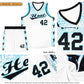 Custom Buckskin Brown Mosaic Stars Pattern Sports Uniform Basketball Jersey Limited