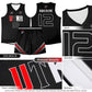 Custom Red White-Navy Classic Sets Mesh Basketball Jersey Limited