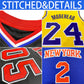 Custom Black Red-White Classic Tops Basketball Jersey Limited
