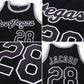 Custom Black Black-Gray Authentic Throwback Basketball Jersey Limited