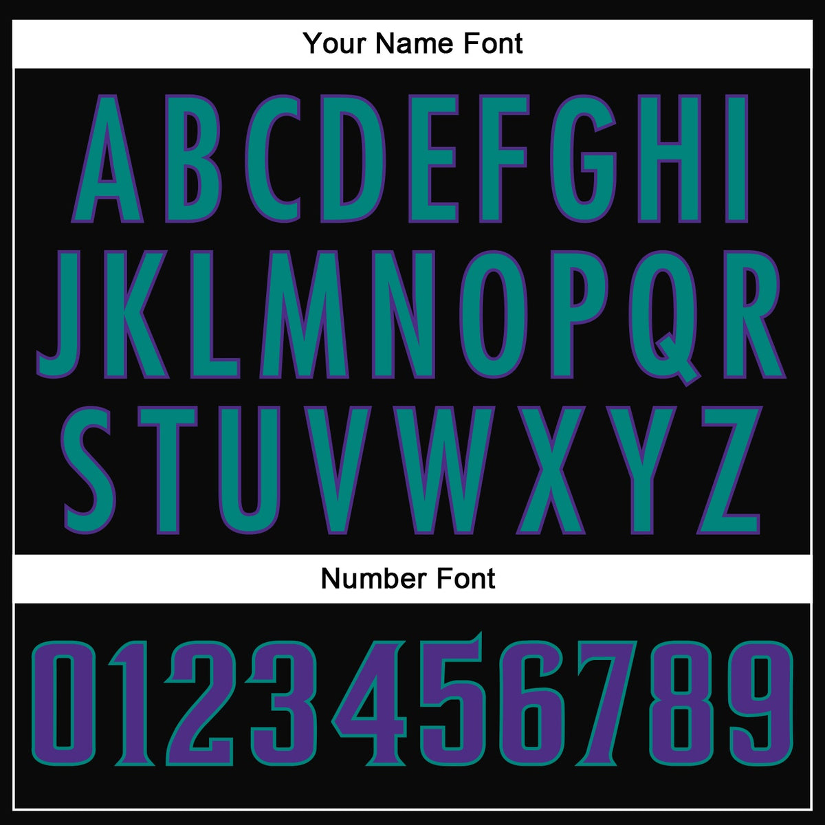 Custom Black Purple-Aqua Mesh Authentic Throwback Football Jersey Limited