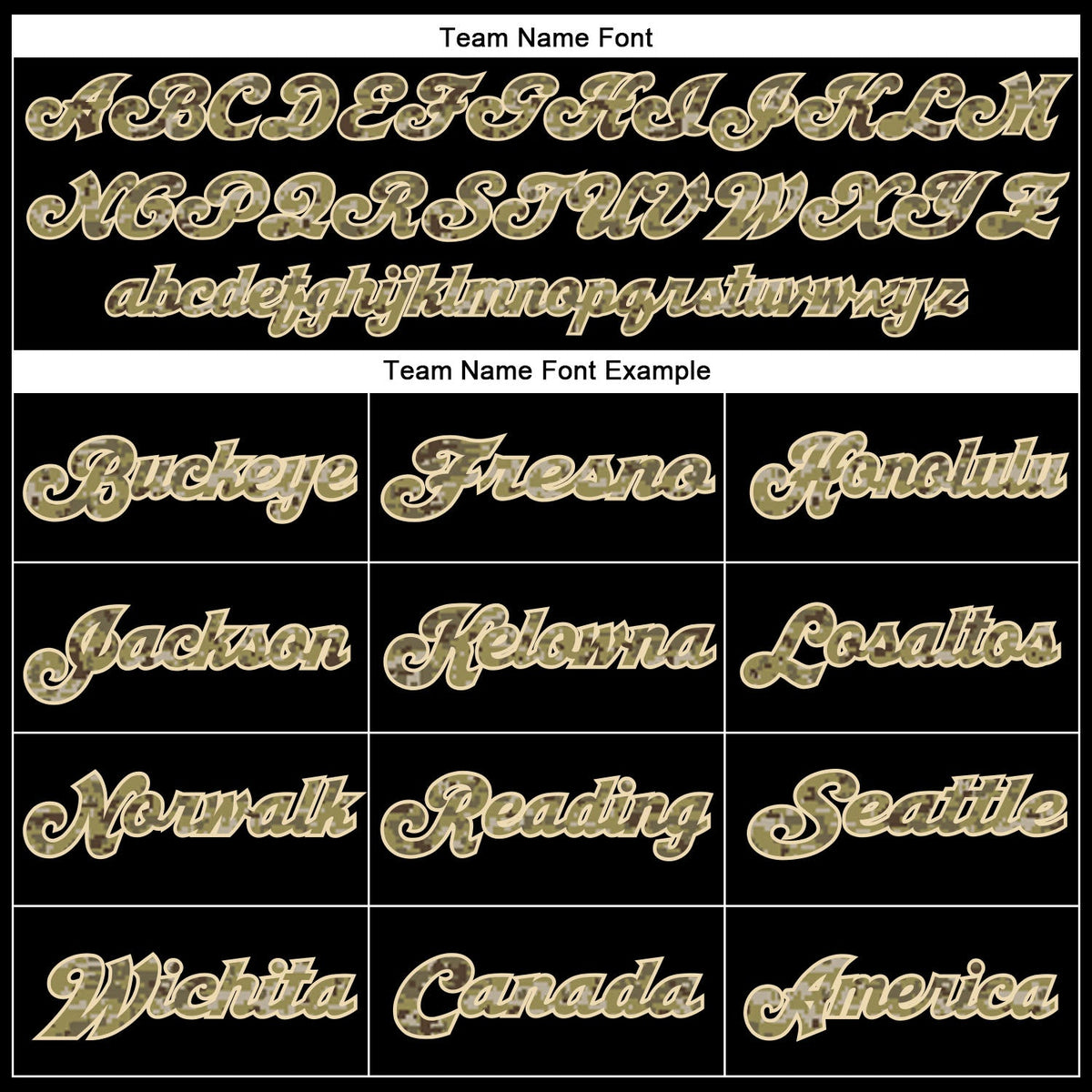 Custom Black Camo-Cream Mesh Authentic Football Jersey Limited