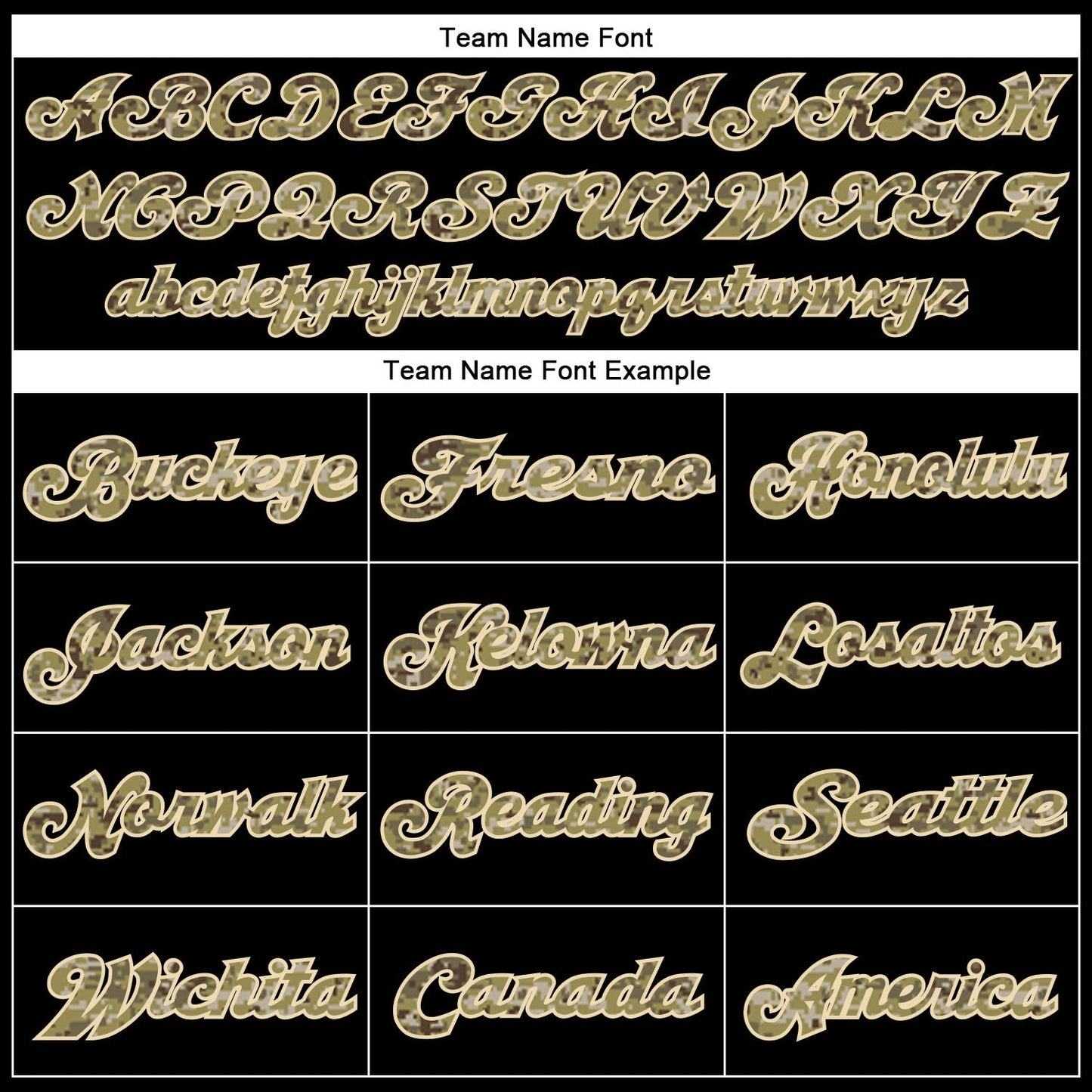 Custom Black Camo-Cream Mesh Authentic Football Jersey Limited