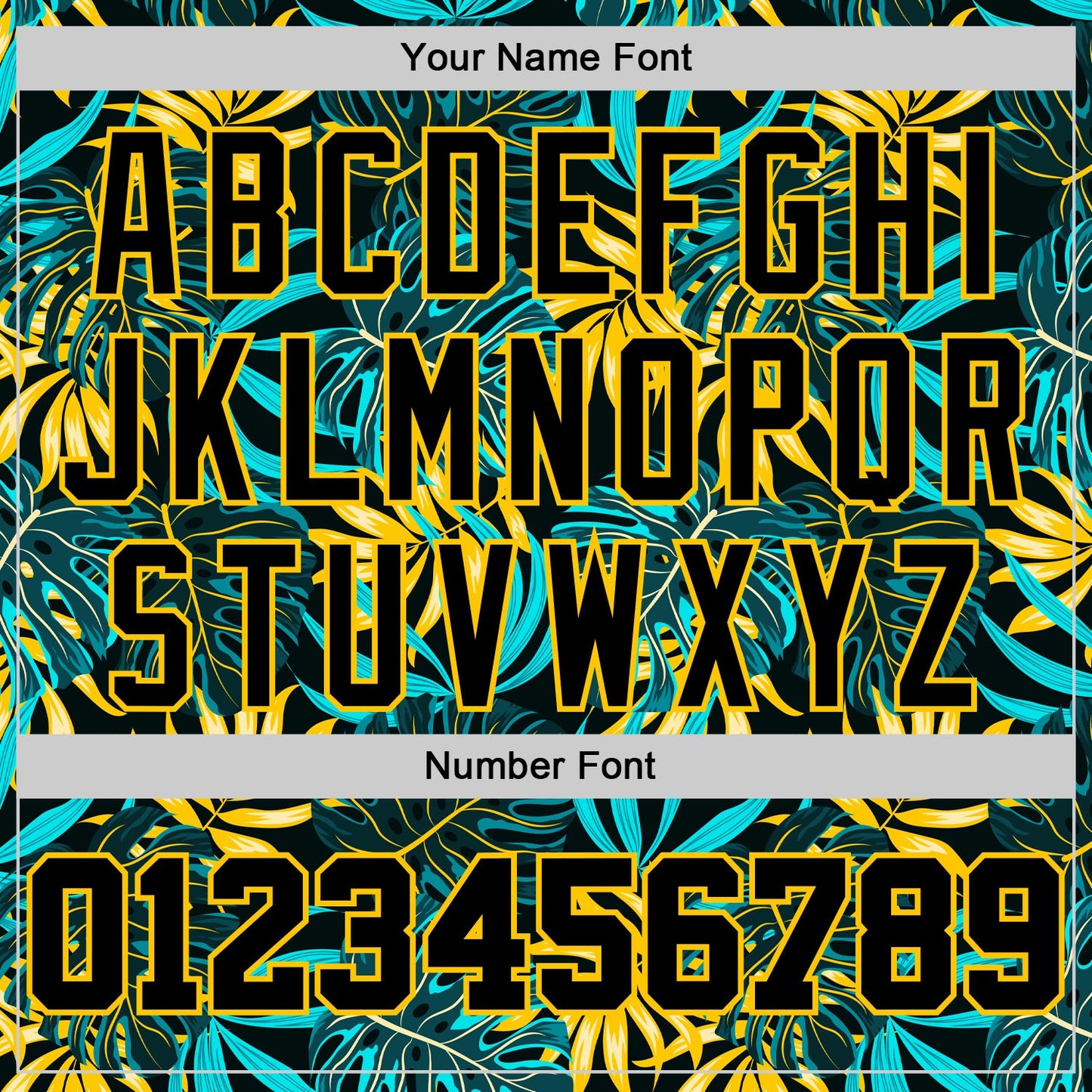 Custom Black Black-Gold 3D Pattern Tropical Hawaii Plants Authentic Basketball Jersey Limited