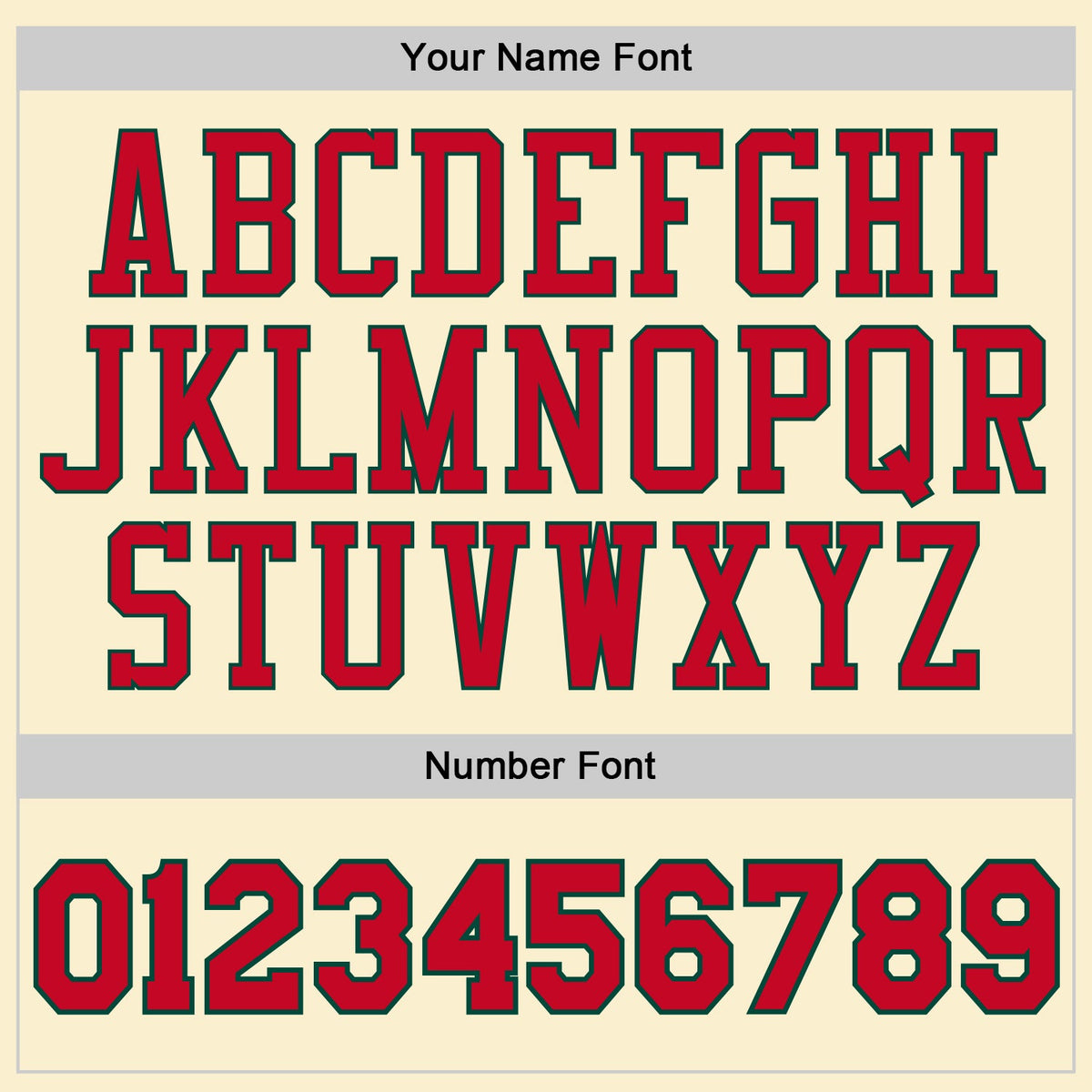 Custom Cream Red-Hunter Green Authentic Throwback Basketball Jersey Limited