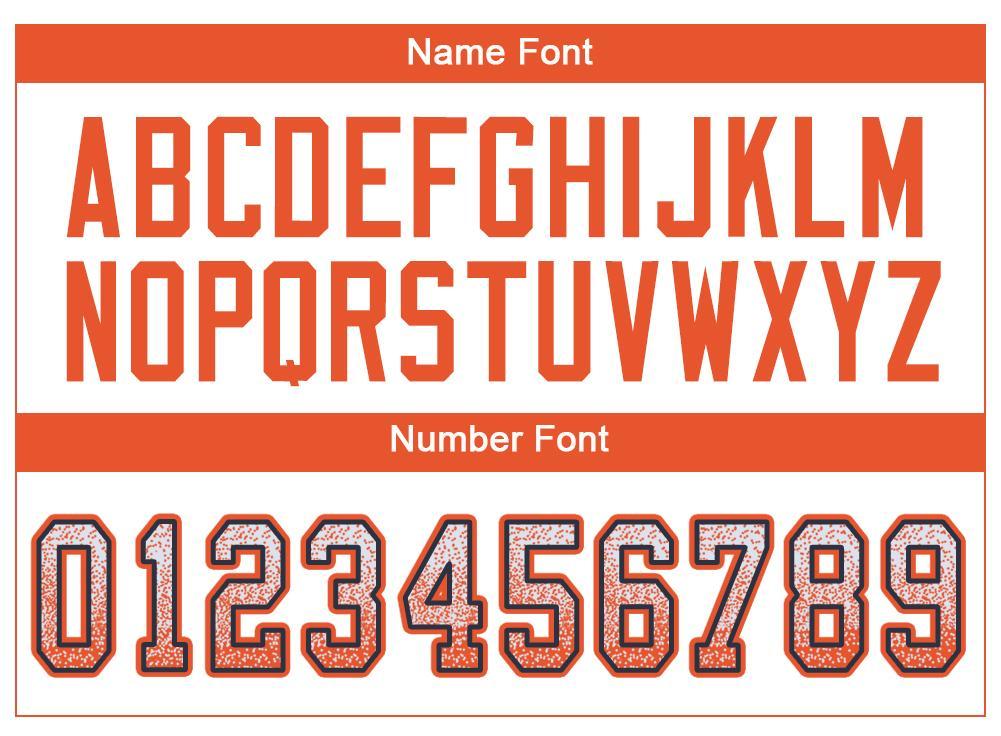 Custom White Orange-Navy Mesh Drift Fashion Football Jersey Limited