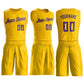 Custom Gold Purple Classic Sets Basketball Jersey Limited
