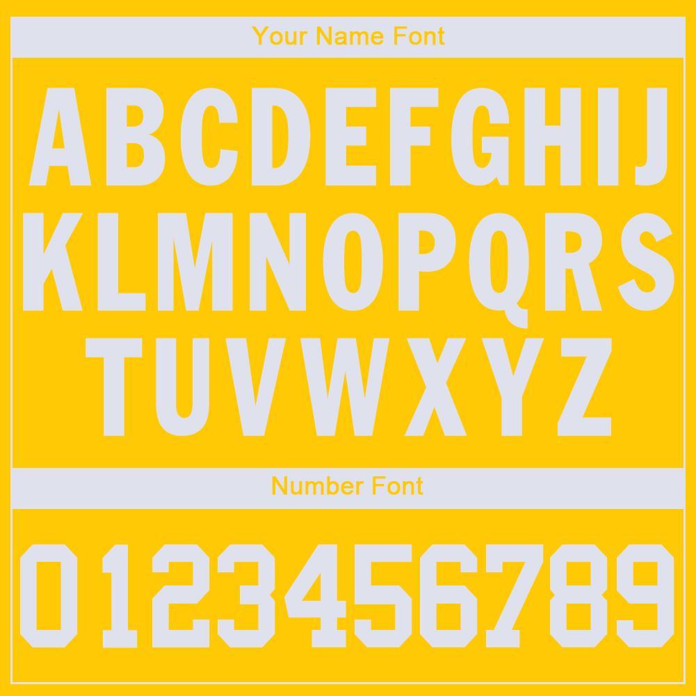 Custom Gold White V-Neck Basketball Jersey Limited