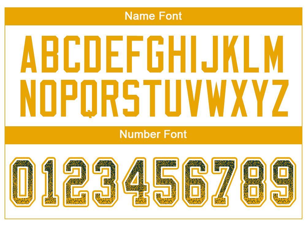 Custom Green Gold-White Mesh Drift Fashion Football Jersey Limited