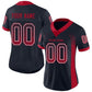 Custom Navy Red-White Mesh Drift Fashion Football Jersey Limited
