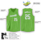 Custom Green White Classic Tops Fashion Sportwear Basketball Jersey Limited
