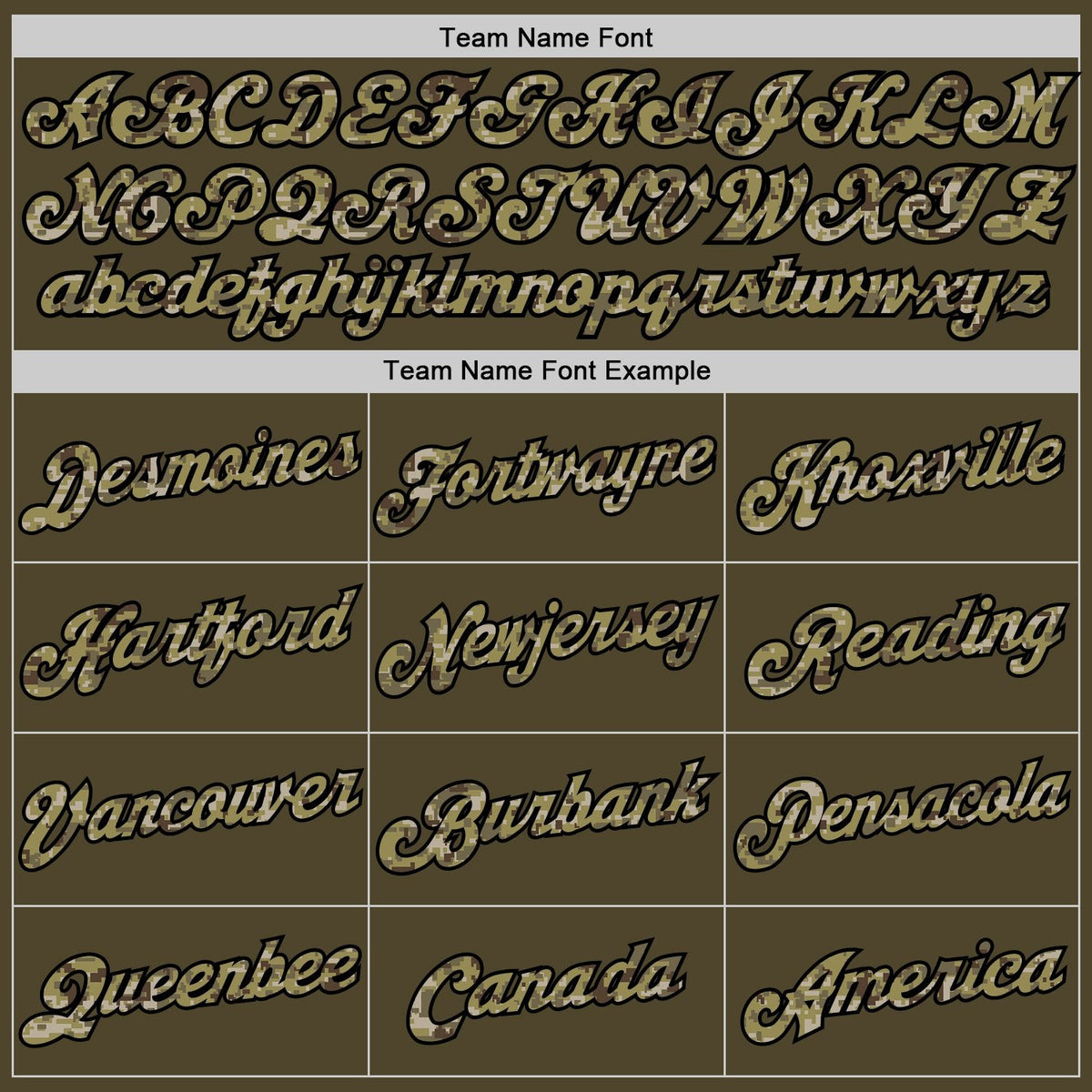 Custom Olive Camo-Black Classic Tops Athletic Basketball Jersey Limited