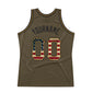 Custom Olive Vintage Usa Flag-Black Authentic Throwback Salute To Service Basketball Jersey Limited