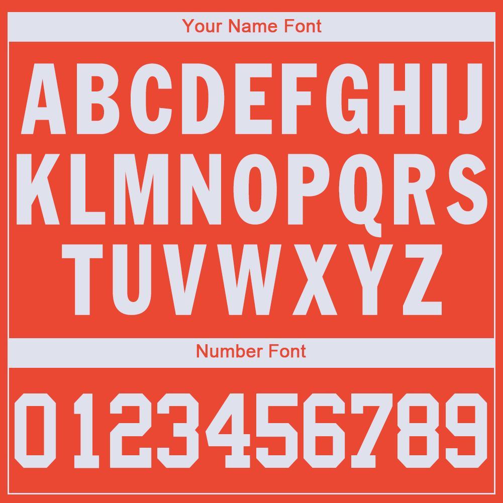 Custom Orange White V-Neck Basketball Jersey Limited