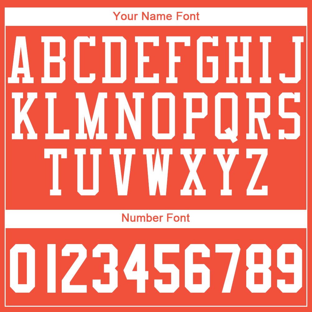 Custom Orange White Classic Sets Basketball Jersey Limited