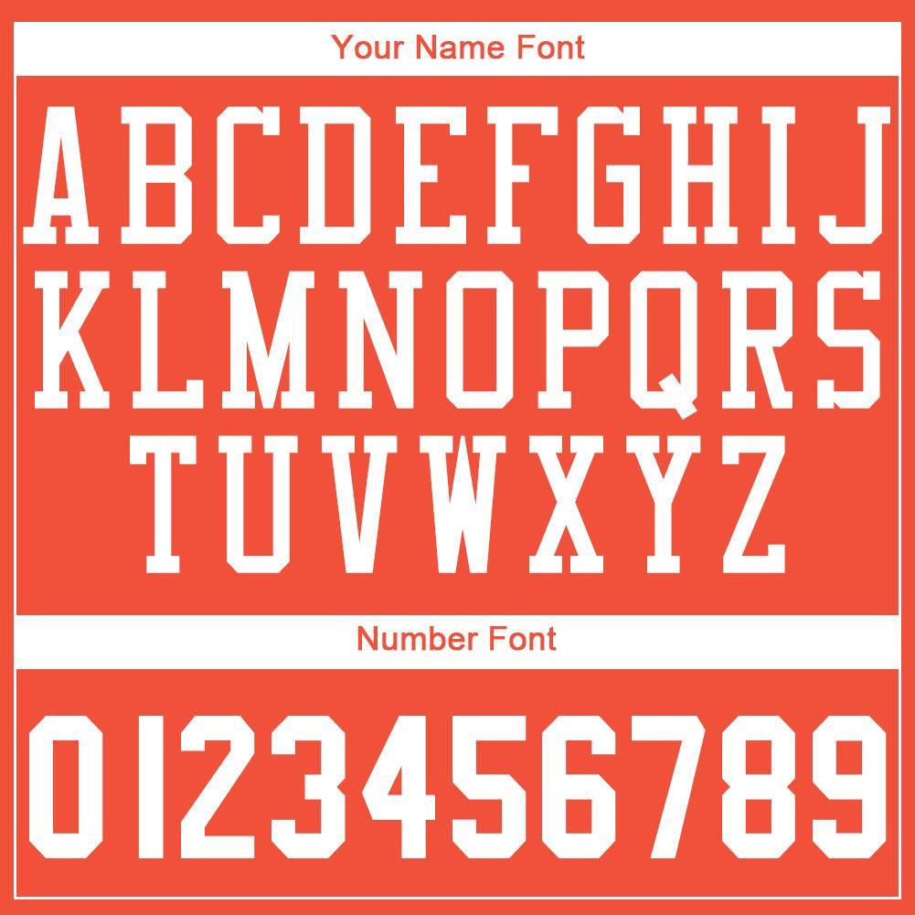 Custom Orange White Round Neck Suit Basketball Jersey Limited