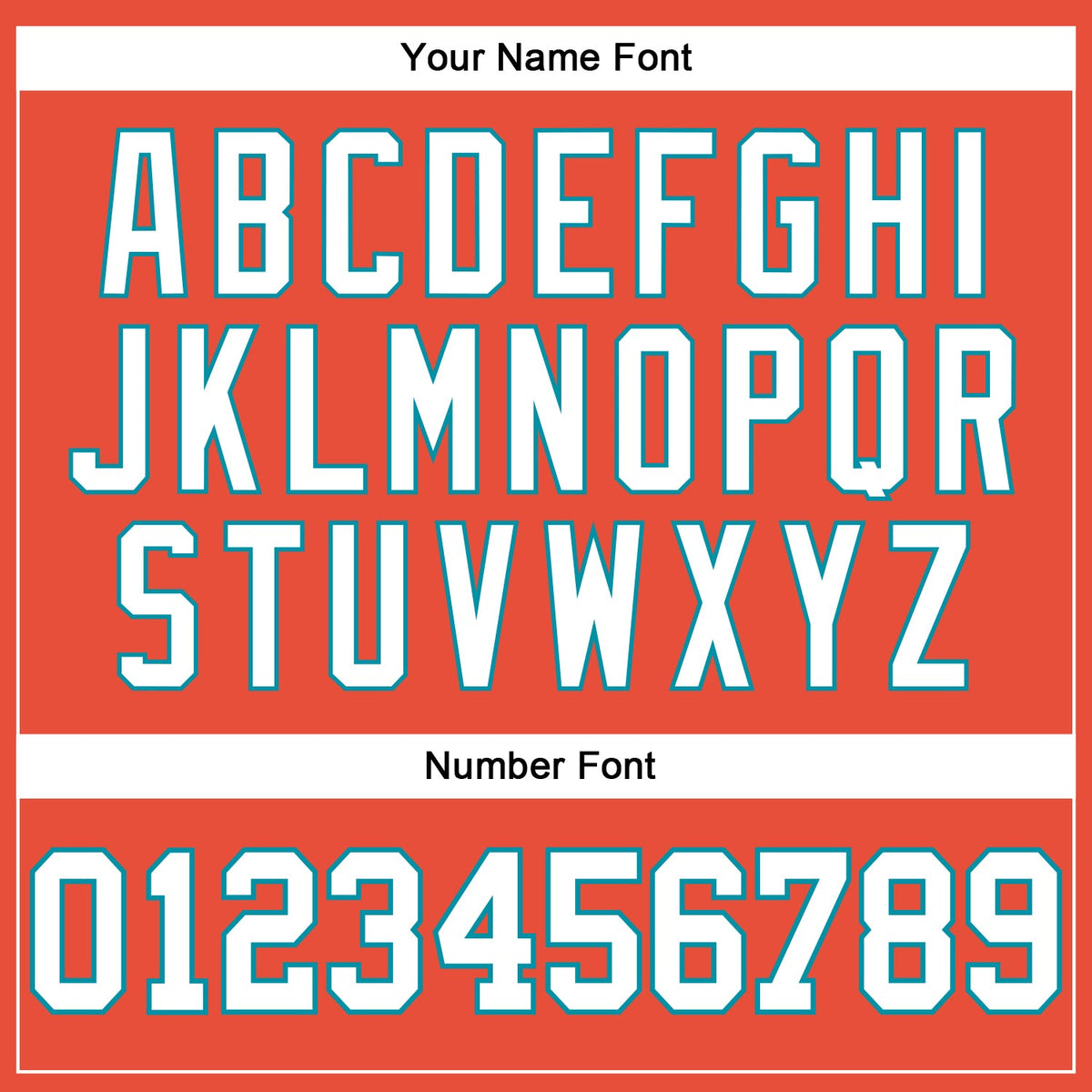 Custom Orange White-Teal Authentic Throwback Basketball Jersey Limited