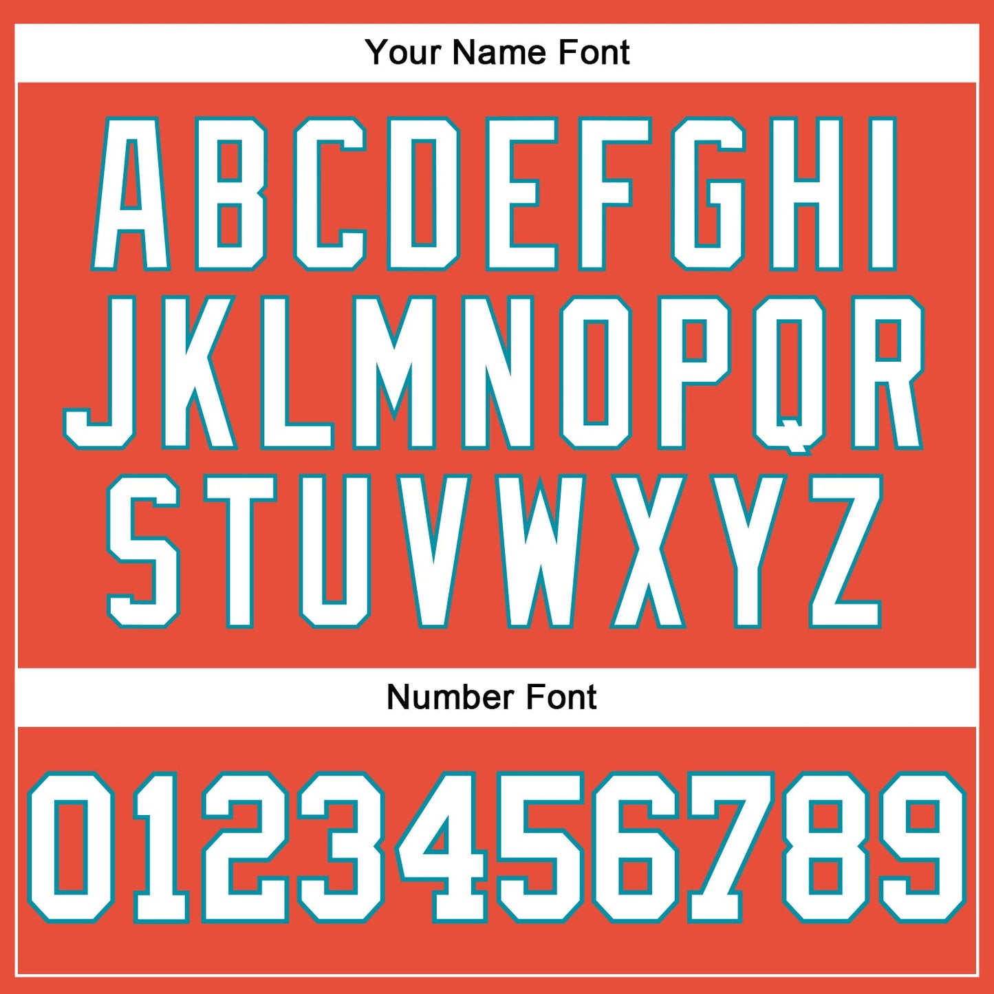 Custom Orange White-Teal Authentic Throwback Basketball Jersey Limited