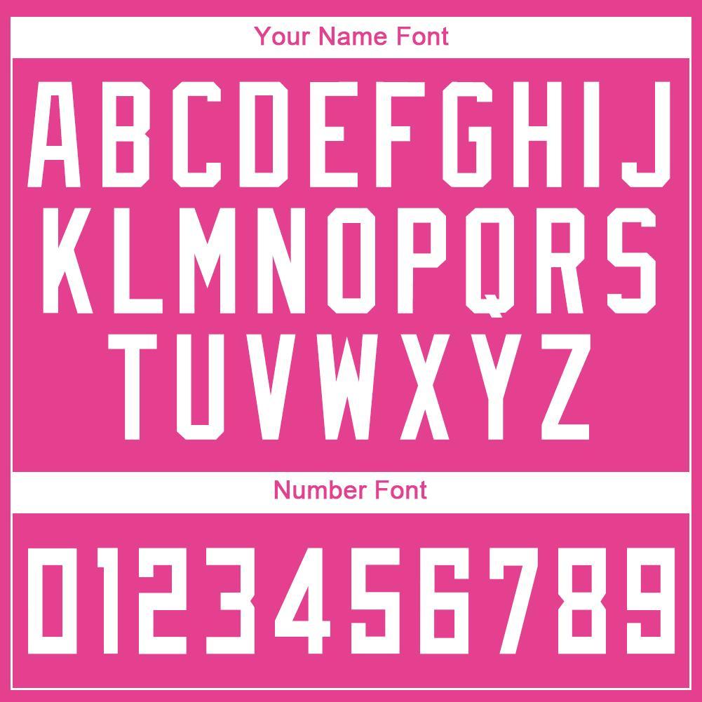 Custom Pink White Round Neck Suit Basketball Jersey Limited