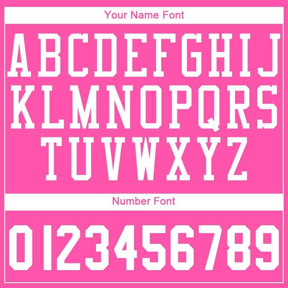 Custom Pink White Classic Sets Basketball Jersey Limited