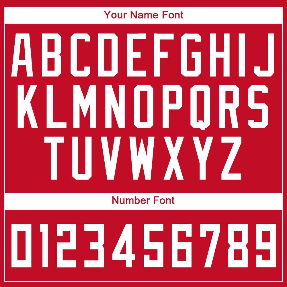 Custom Red White Round Neck Suit Basketball Jersey Limited