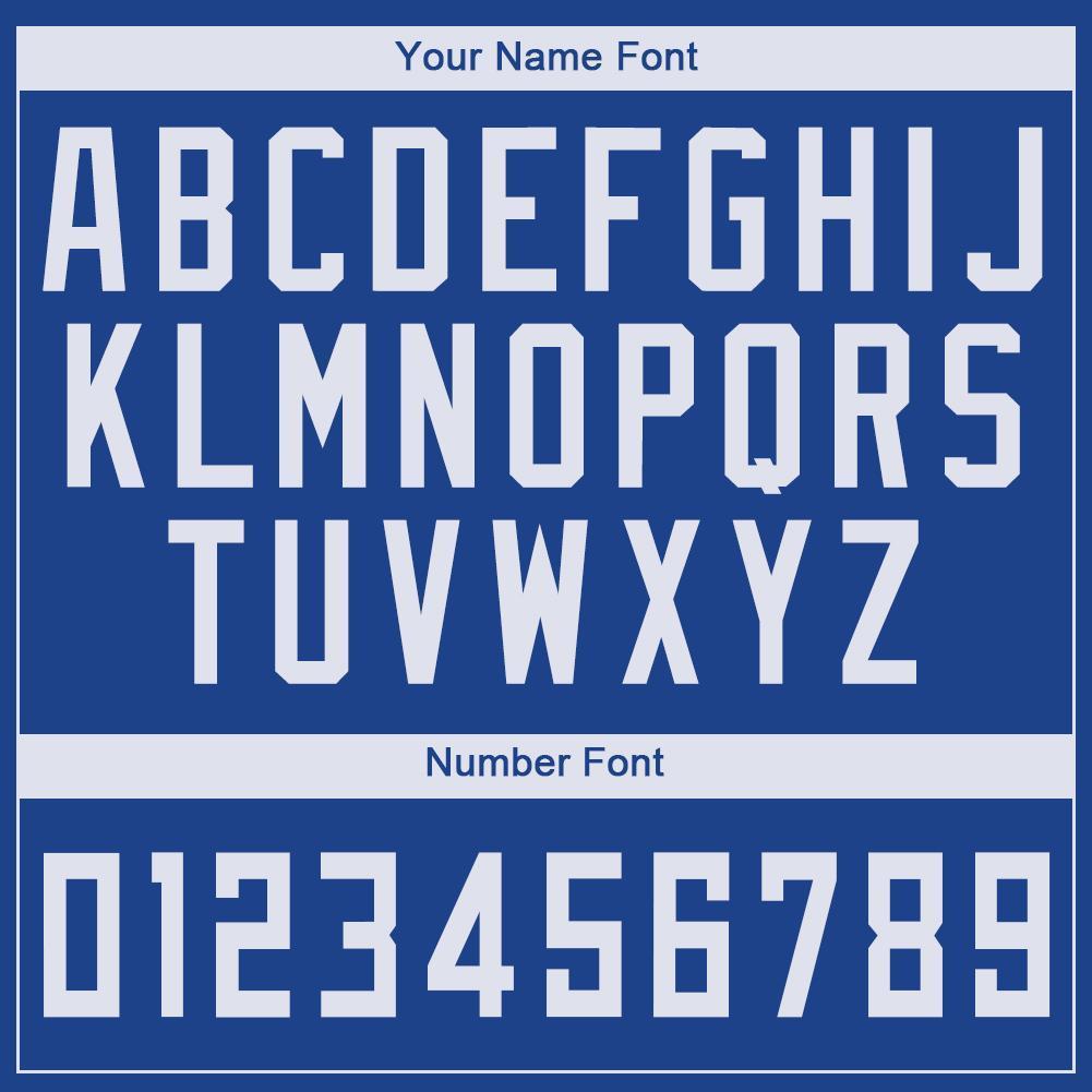 Custom Royal White V-Neck Basketball Jersey Limited