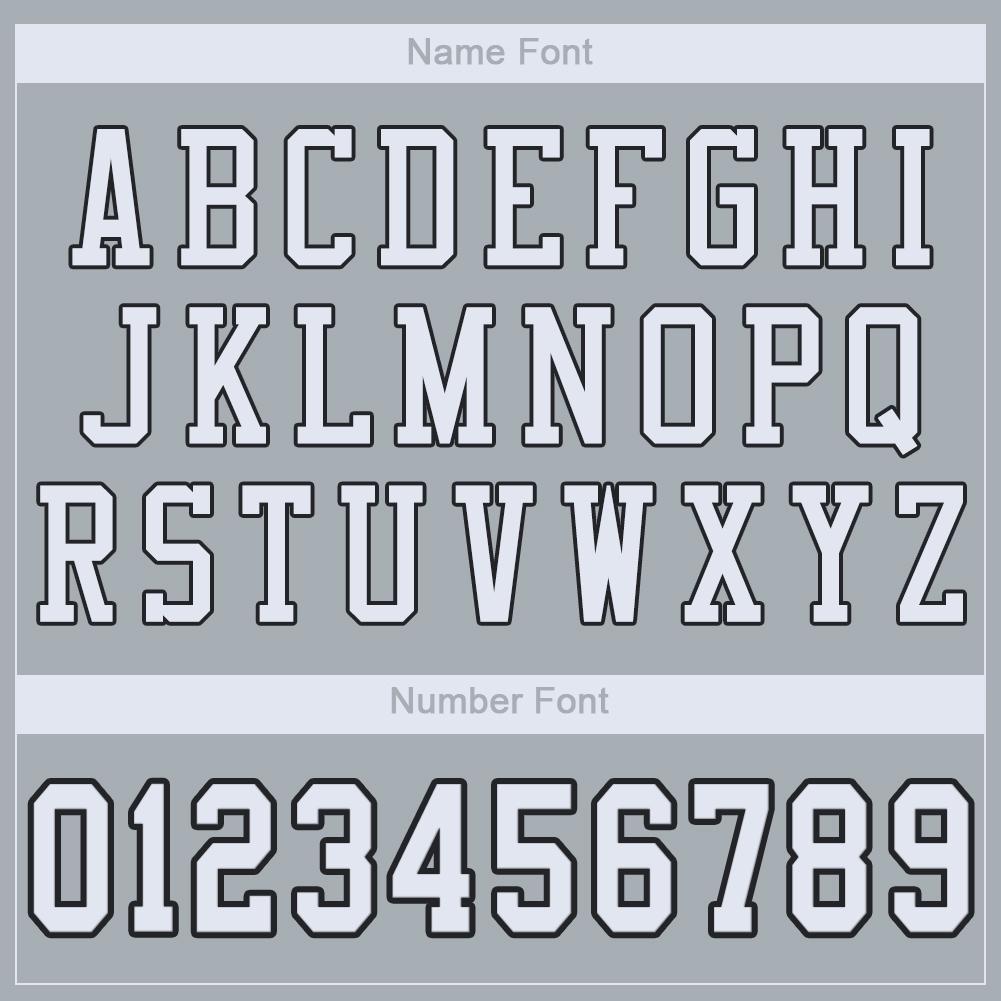 Custom Silver White-Black Mesh Authentic Football Jersey Limited