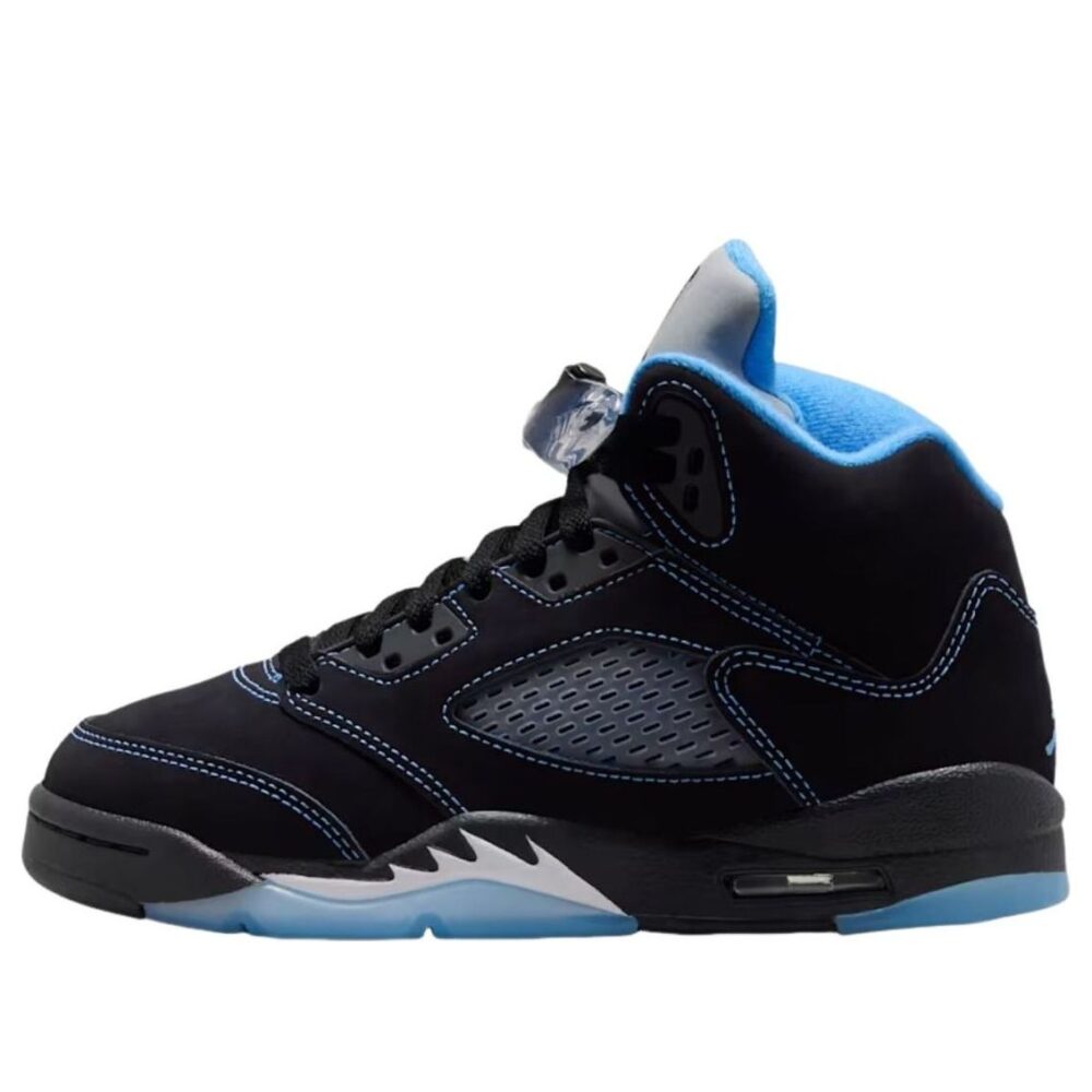 Jordan 5 Retro Black University Blue (2026) (GS) 440888-008
