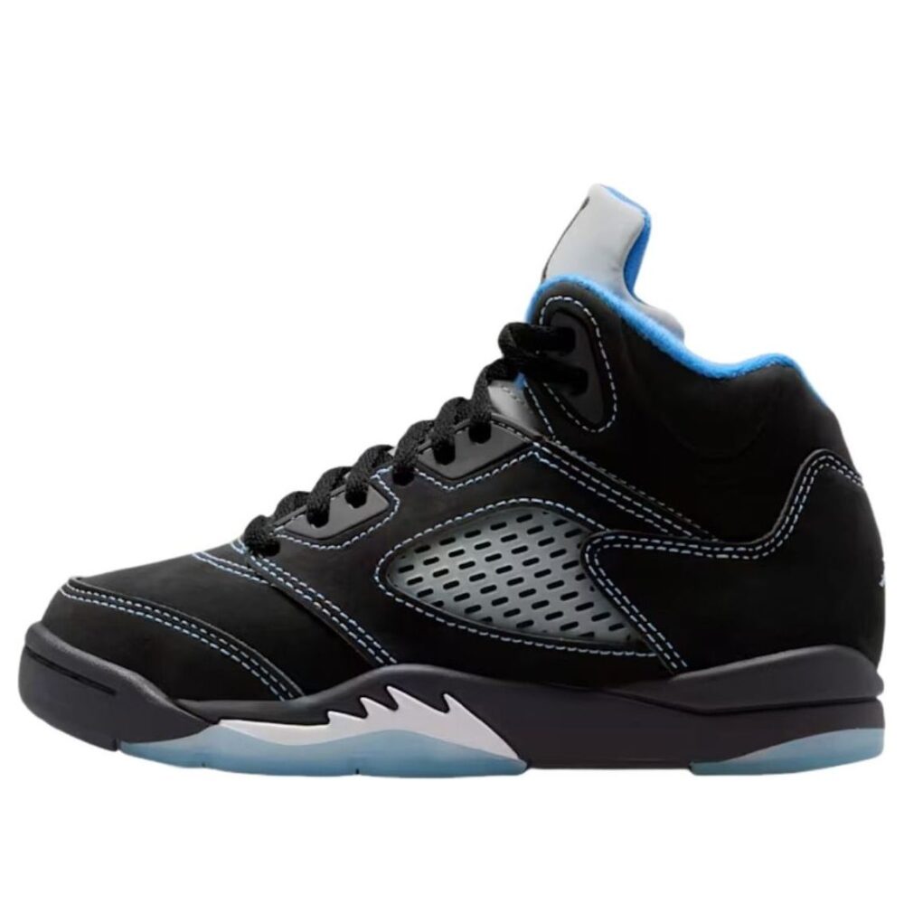 Jordan 5 Retro Black University Blue (2026) (PS) 440889-008